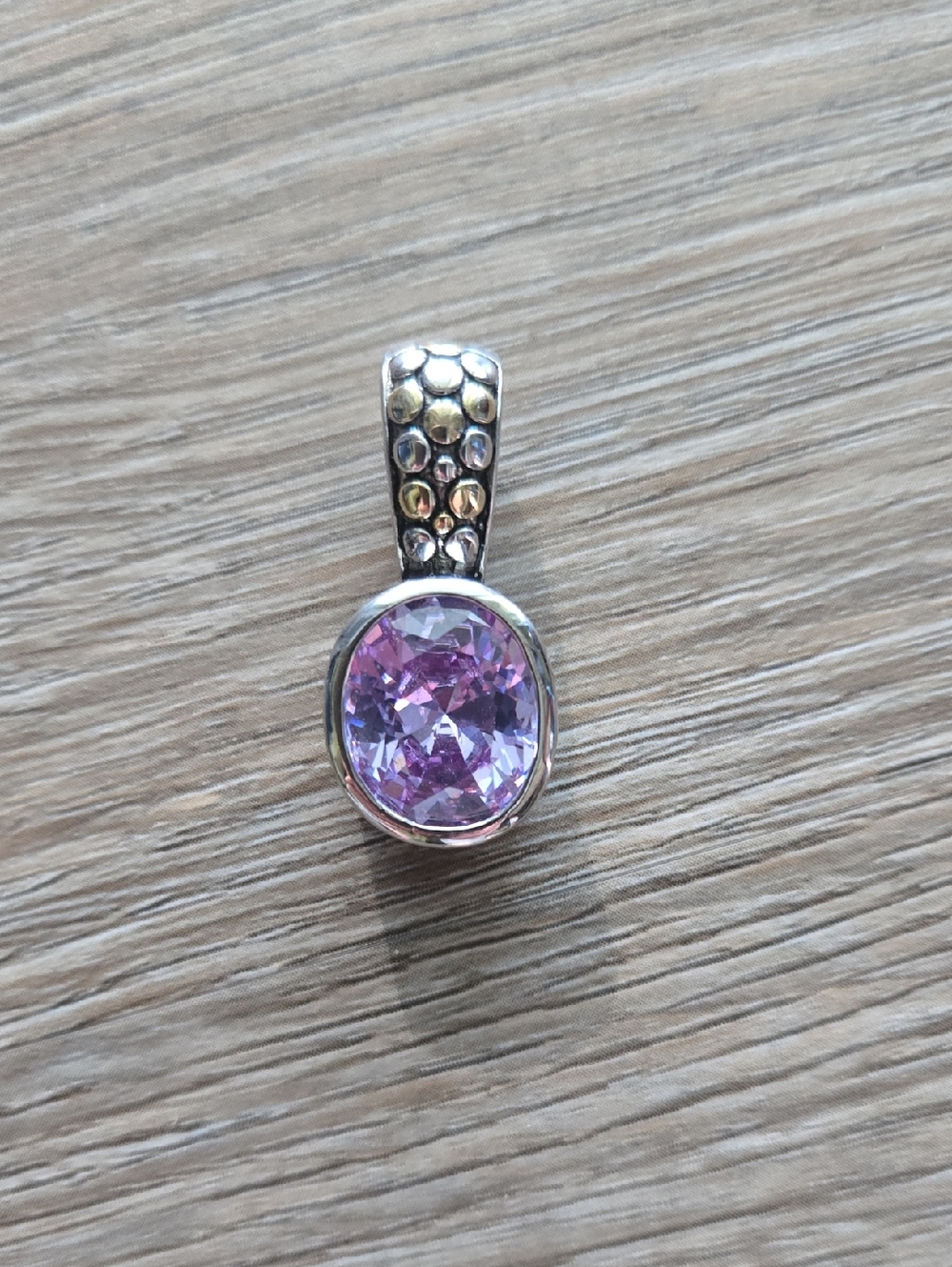 Amethyst Costume Pendant